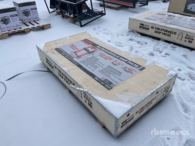 TMG SP50 50 Ton Air/Hydraulic Prensa de taller (Unused)