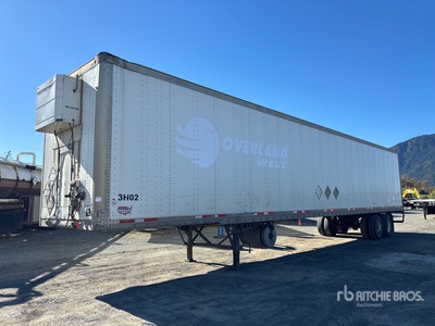 2014 Wabash 53 ft x 102 in T/A Heated Van Trailer