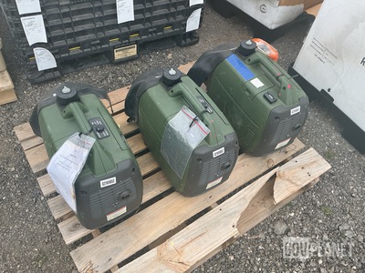 (3) Novatio Engineering EX-Power 2000 Portable Generator Sets