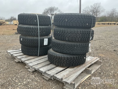 (8) Goodyear LT235/85R16 Tires w/Wheels