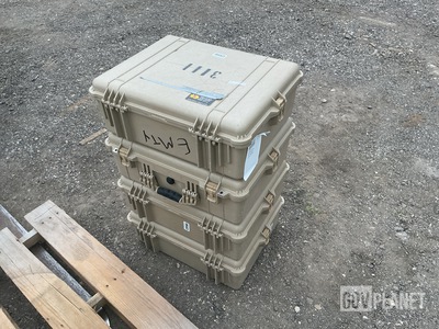 (4) Pelican Shipping Cases
