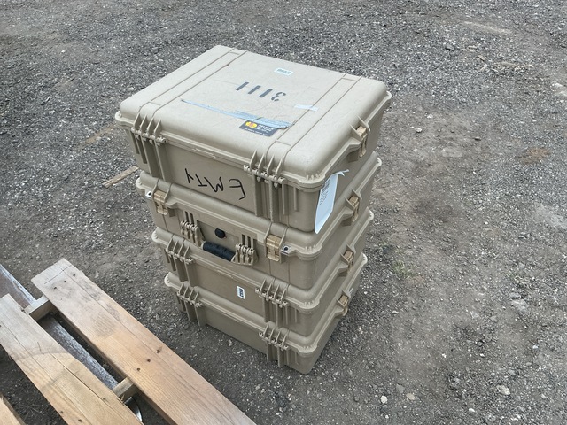 (4) Pelican Shipping Cases