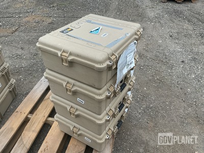 (4) Pelican Storage Cases