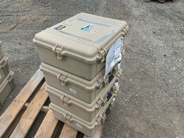 (4) Pelican Storage Cases