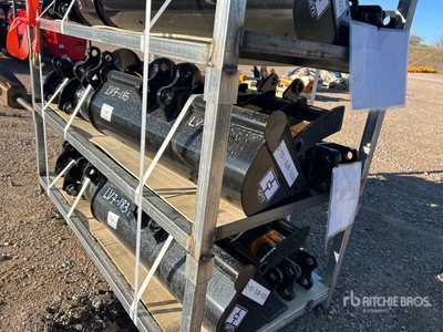 Quantity of (8) 2026 GIYI VCA-8 Mini Excavator Attachments - Fits Cat 301 (Unused)