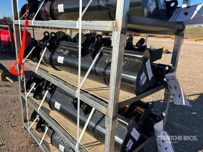 Quantity of (8) 2026 GIYI VCA-8 Mini Excavator Attachments - Fits Cat 301 (Unused)