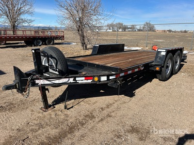 2015 Towmaster 16 ft T/A مقطورة سطح السفينة المائلة