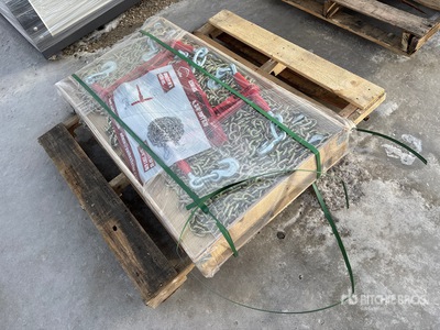 Quantity of (5) 2026 Suihe BC-9200 9200 lb Ratchet Binders & (10) 20 ft Chains (Unused)