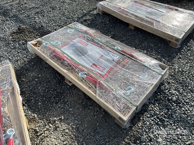 Quantity of (5) 2026 Suihe BC-5400 5400 lb Ratchet Binders & (10) 20 ft Chains (Unused)