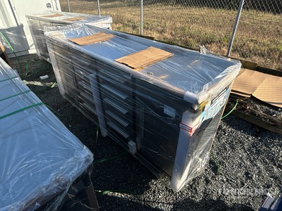 2026 Suihe NWB-10DS-2-7 7 ft 10-Drawer Banco de trabajo (Unused)