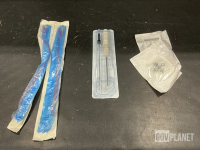 (63) Ribbed Balloons, (1) Disposable Kit & Assorted Items