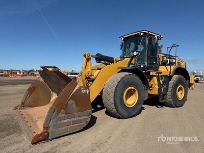 2018 Cat 972M Chargeuse sur pneus