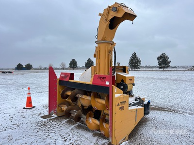 RPM Tech 8 ft Turbina da neve - Fits Wheel Loader