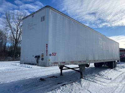 2006 Utility VS2 53 ft x 102 in T/A Van Trailer
