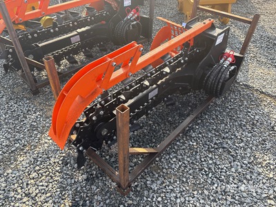 2026 GIYI GY-X39F 36 in Mini スキッドステア トレンチャー (Unused)