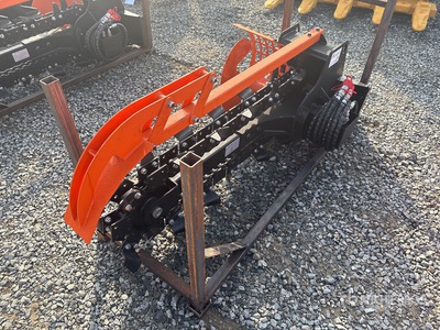 2026 GIYI GY-X39F 36 in Mini スキッドステア トレンチャー (Unused)