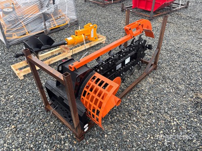 2026 GIYI GY-X39F 36 in Mini Skid Steer Trencher (Unused)