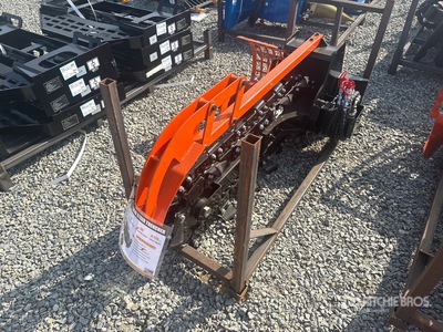 2026 GIYI GY-X39F 36 in Mini スキッドステア トレンチャー (Unused)