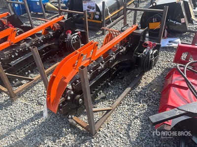 2026 GIYI GY-X39F 36 in Mini スキッドステア トレンチャー (Unused)