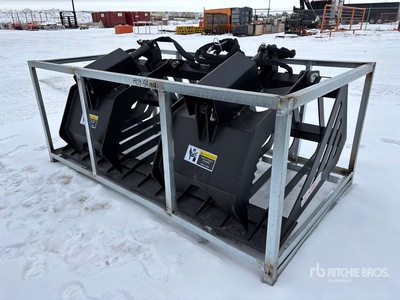 2026 Suihe SSRGB-72 Skeleton Skid Steer Grapple Bucket (Unused)