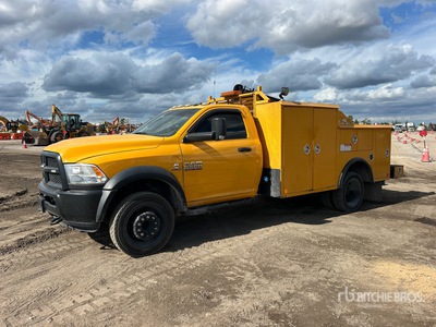2016 Ram 5500 4x4 شاحنة خدمة