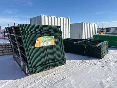 Quantity of (56) 2026 Suihe NP10-54-2 10 ft Powder Coated Livestock Panel (Unused)