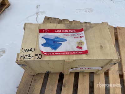 2026 Suihe A200 200 lb Cast Iron Anvil (Unused)