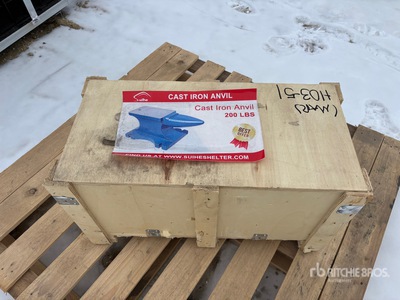 2026 Suihe A200 200 lb Cast Iron Anvil (Unused)