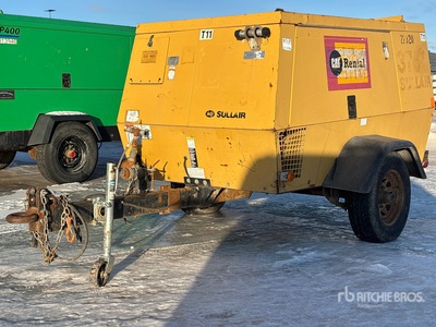 2005 Sullair 375DPQCAT 375 cfm Mobile Air Compressor