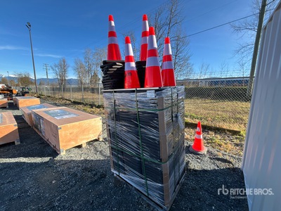 Quantity of (250) 2026 Suihe TC-250 Cônes d'autoroute (Unused)