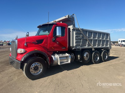 2021 Peterbilt 567 8x4 Tri/A Dump Truck