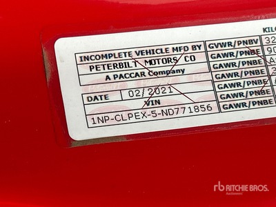 2022 Peterbilt 567 10x4 Quad/A Dump Truck