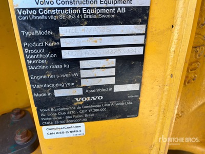 2023 Volvo A30G Kiepwagen met knikbesturing