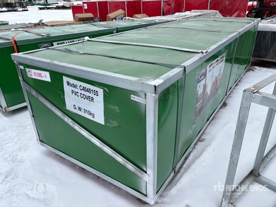 2026 Suihe C404015S-610gPVC x 15 ft Riparo di Contenitori (Unused)