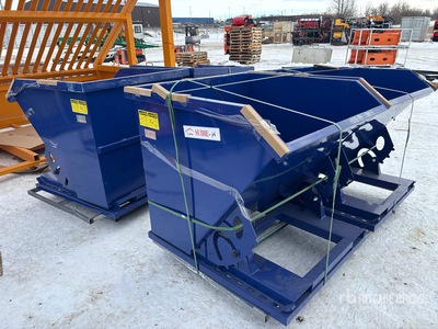 Quantity of (4) 2026 Suihe N-1.5CY-4 1.5 cyd Trémie auto-vidante (Unused)