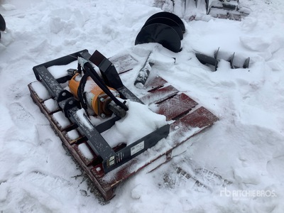 2025 Wolverine ABD-13-1218R Skid Steer Auger (Unused)