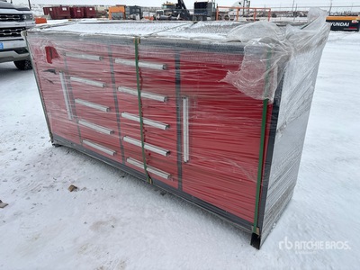 2026 Suihe NWB-10DR-2-7 7 ft 10-Drawer Workbench (Unused)