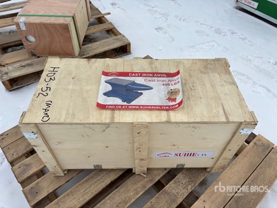 2026 Suihe A400 400 lb Cast Iron Anvil (Unused)