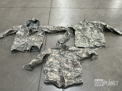 (11) Wet Weather Parkas, (9) Jackets & (2) Pairs of Wet Weather Trousers