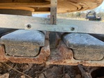 Train de roulement with Hauteur de crampon gauche