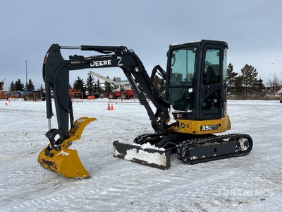 2017 John Deere 35G Minikoparka