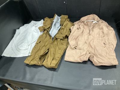 (29) Food Service Smocks, (2) Combat Vehicle Crewman Coveralls & Assorted Items