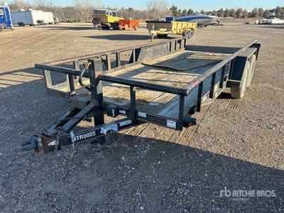 2014 Texas Bragg 18 ft T/A Utility Trailer