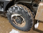 Chassis with Left Rear Tire