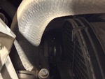 Engine with A/C Compressor
