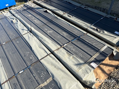 Quantity of (100) 2026 SKLP SKH100 Corrugated Steel Sheets (Unused)