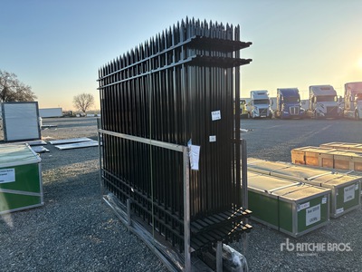 Quantity of (20) 2026 SKLP SK-N20 10 ft x 7 ft Powder Coated Fencing (Unused)