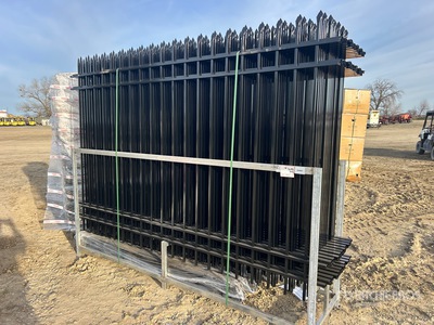 Quantity of (20) 2026 SKLP SK-N20 10 ft x 7 ft Powder Coated Fencing (Unused)