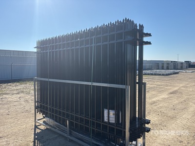 Quantity of (20) 2026 SKLP SK-N20 10 ft x 7 ft Powder Coated Fencing (Unused)