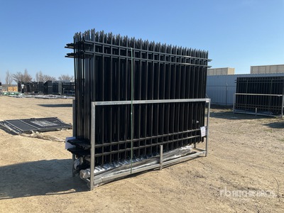 Quantity of (20) 2026 SKLP SK-N20 10 ft x 7 ft Powder Coated Fencing (Unused)